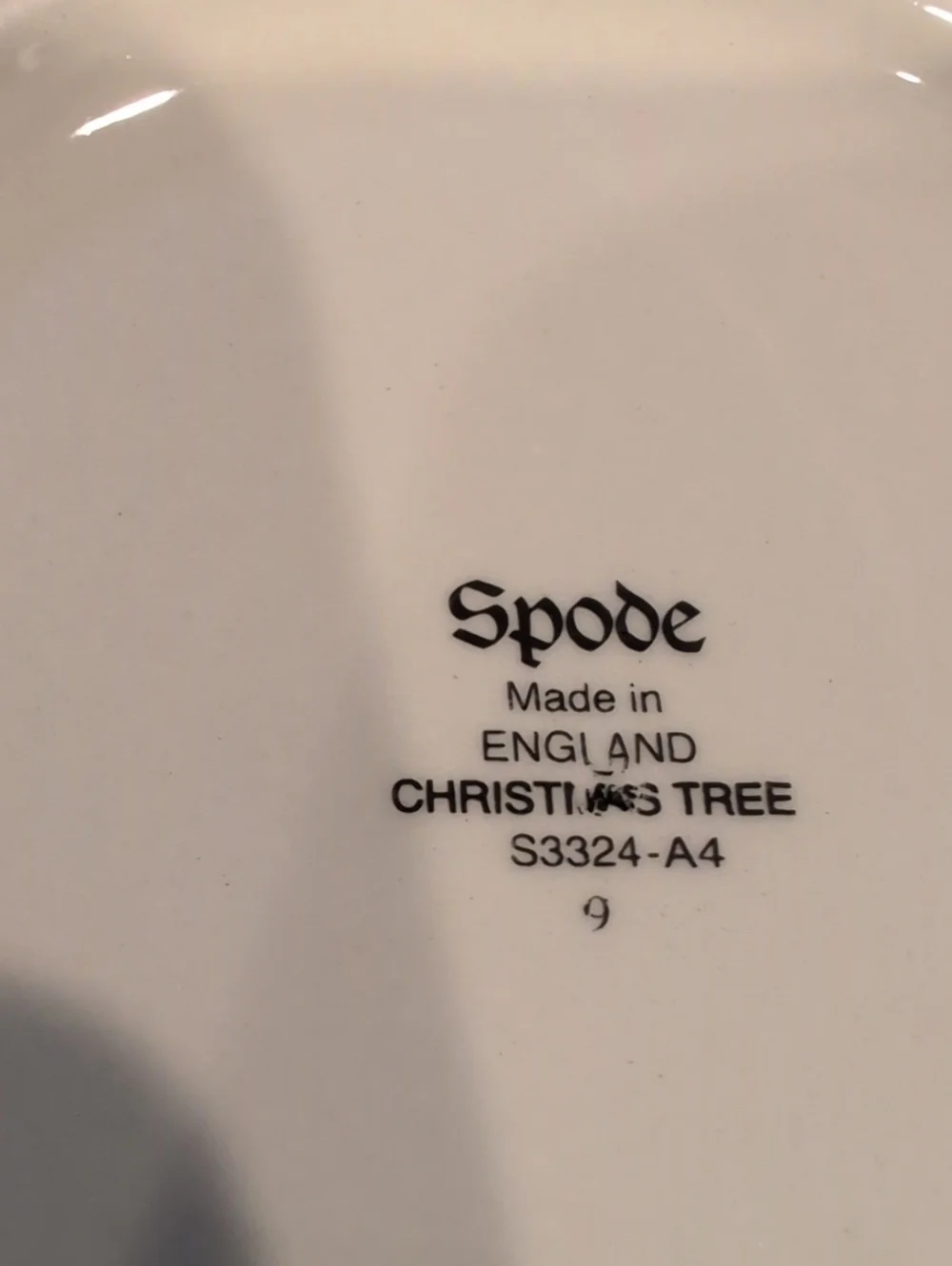 Spode Christmas Tree 6